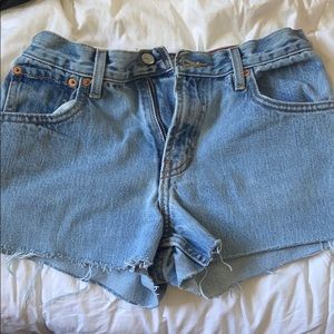 Vintage cut off Levi’s